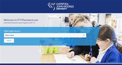 Desktop Screenshot of itt-placement.com