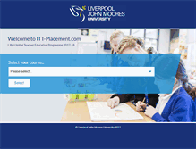 Tablet Screenshot of itt-placement.com